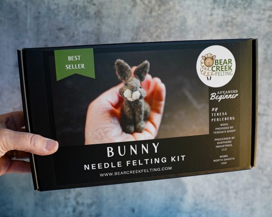 Bunny Needle Felting Kit (Advanced Beginner) - Image 3