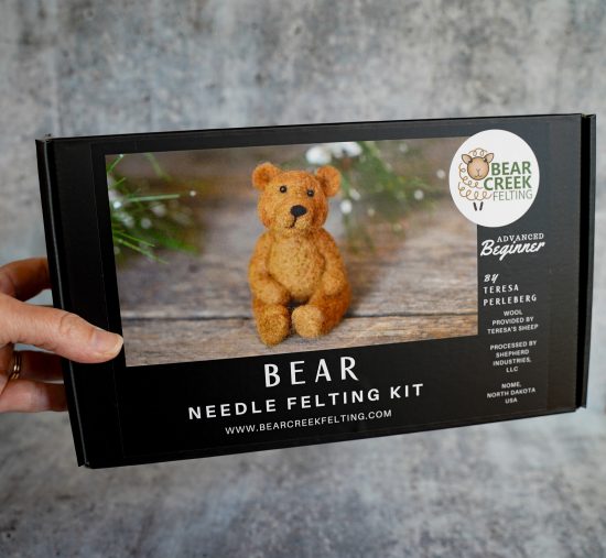 Bear Needle Felting Kit (Advanced Beginner) - Image 3