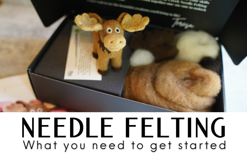 What you need to get started in Needle Felting