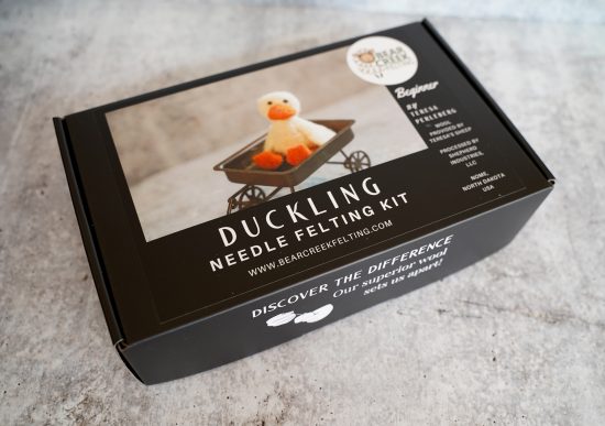 Duckling Needle Felting Kit - Image 3