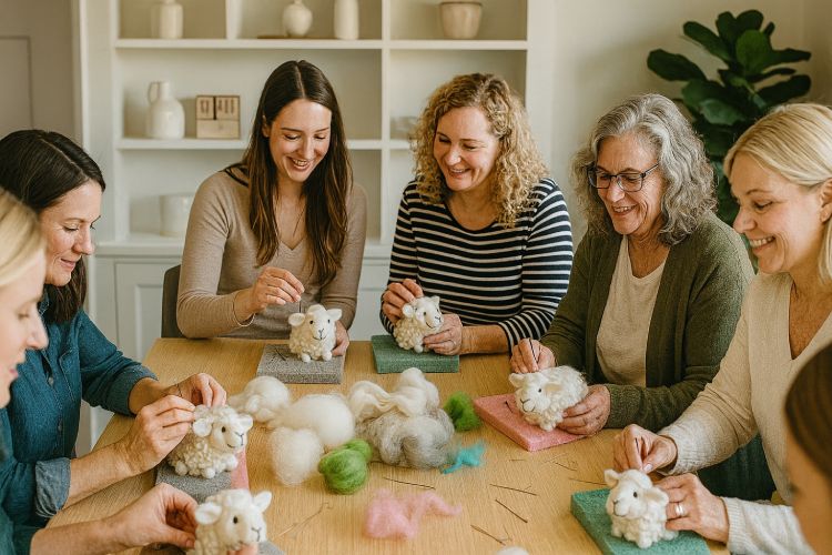 How to Host a Needle Felting Party