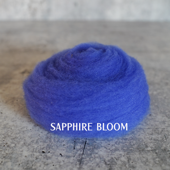 Blue Colors of Wool for Needle Felting | .5 ounce - Image 7