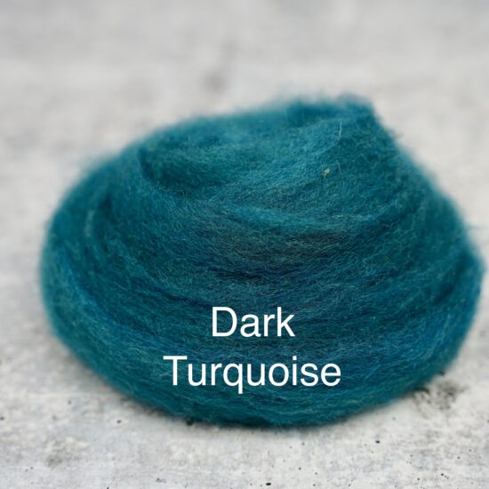 Blue Colors of Wool for Needle Felting | .5 ounce - Image 10