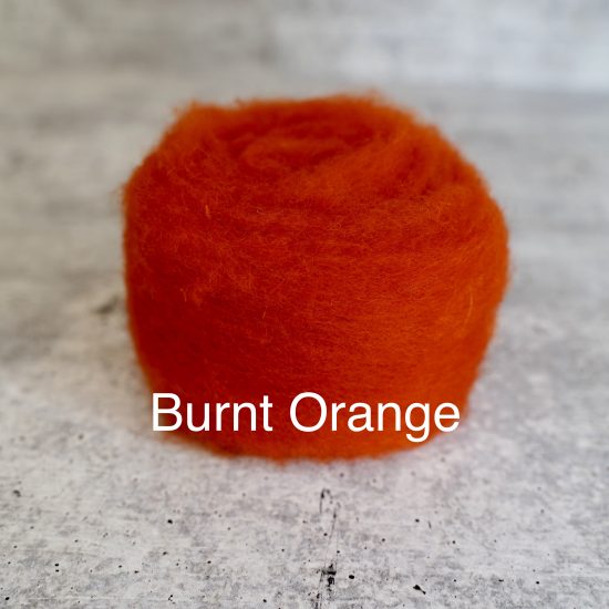 Orange Colors of Wool for Needle Felting | .5 ounce - Image 8