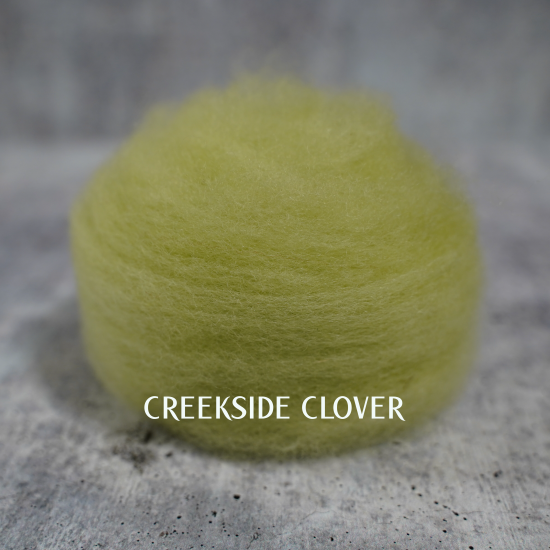 Green Colors of Wool for Needle Felting | .5 ounce - Image 12