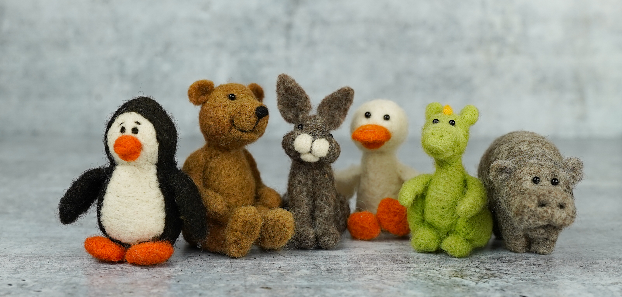 3-D Needle Felting Figurines
