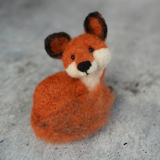 Fox Needle Felting Kit