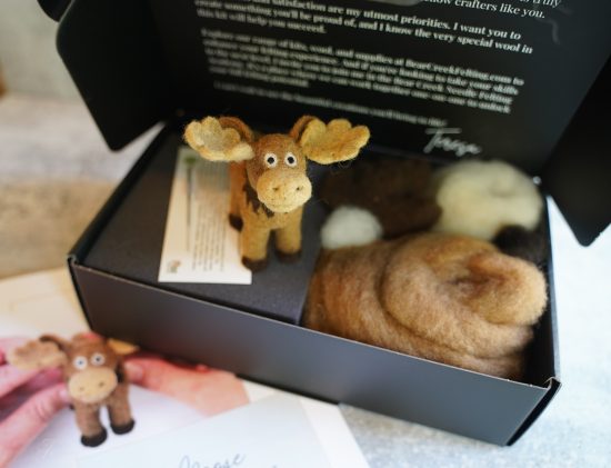 Moose Needle Felting Kit - Image 2