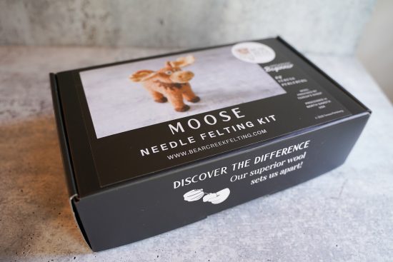 Moose Needle Felting Kit - Image 3