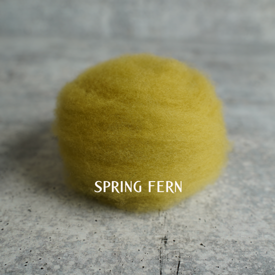 Green Colors of Wool for Needle Felting | .5 ounce - Image 13