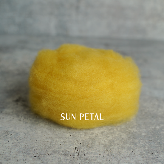 Yellow Colors of Wool for Needle Felting | .5 ounce - Image 5