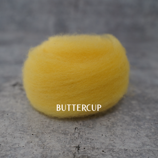 Yellow Colors of Wool for Needle Felting | .5 ounce - Image 6