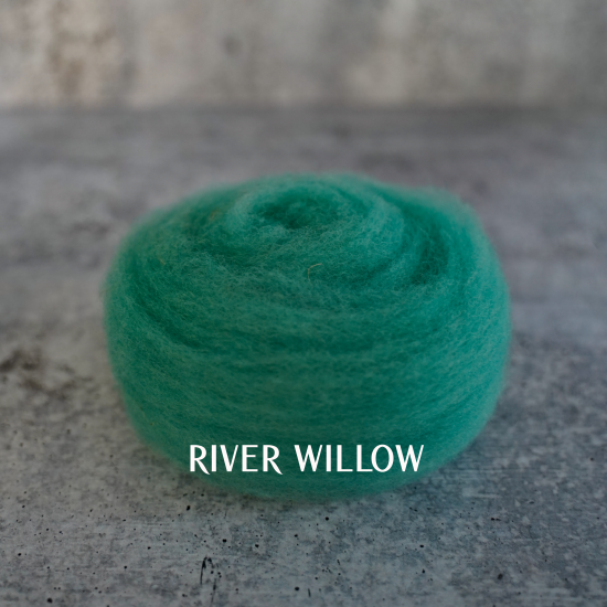 Green Colors of Wool for Needle Felting | .5 ounce - Image 10