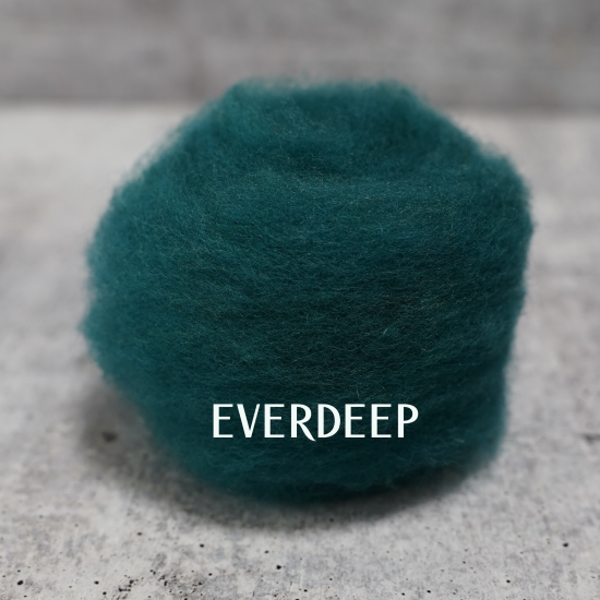 Green Colors of Wool for Needle Felting | .5 ounce - Image 10