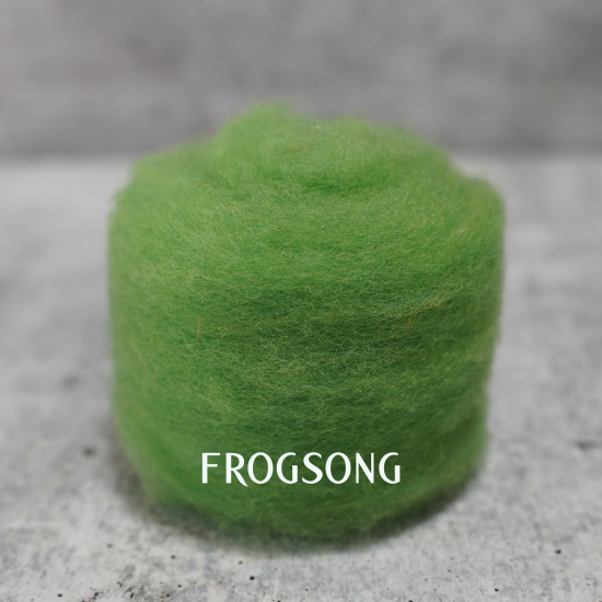Green Colors of Wool for Needle Felting | .5 ounce - Image 8
