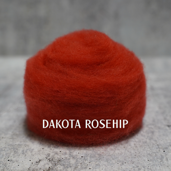 Pink-Red Colors of Wool for Needle Felting | .5 ounce - Image 11