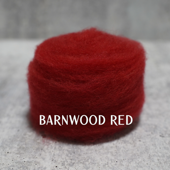 Pink-Red Colors of Wool for Needle Felting | .5 ounce - Image 10