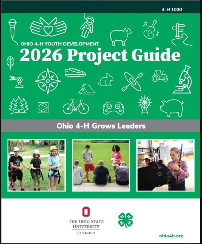 2026 4-H Project Guide cover page image