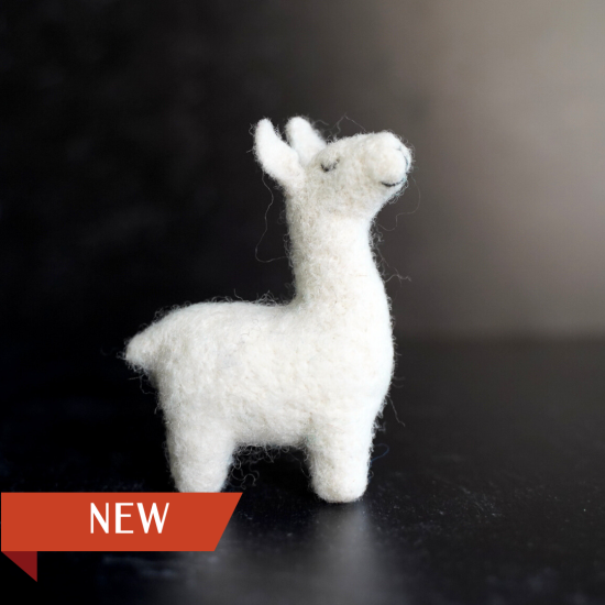 Little Llama Needle Felting Kit