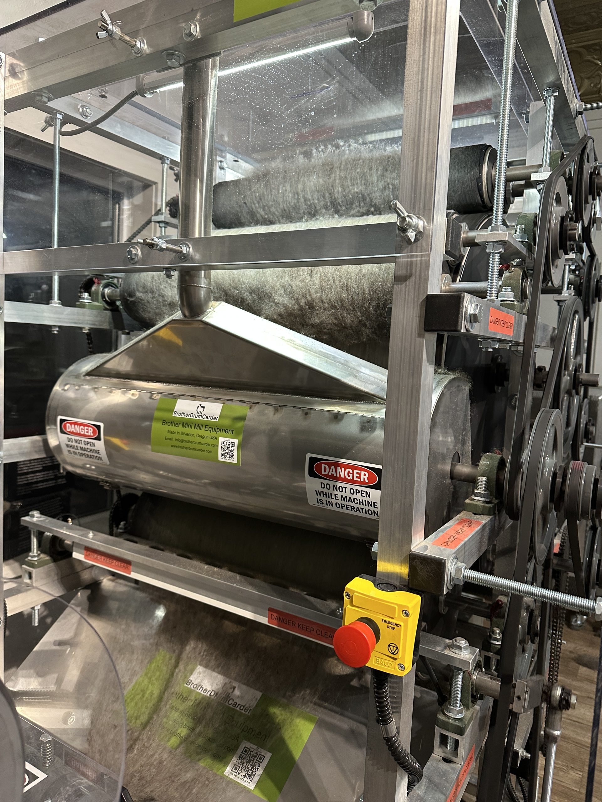 Natural Gray Romney Wool Bump – Bulk Farm-Raised Wool for Felting - Image 7