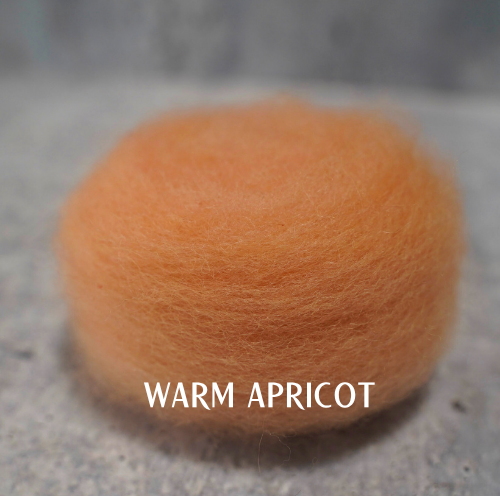 Orange Colors of Wool for Needle Felting | .5 ounce - Image 9