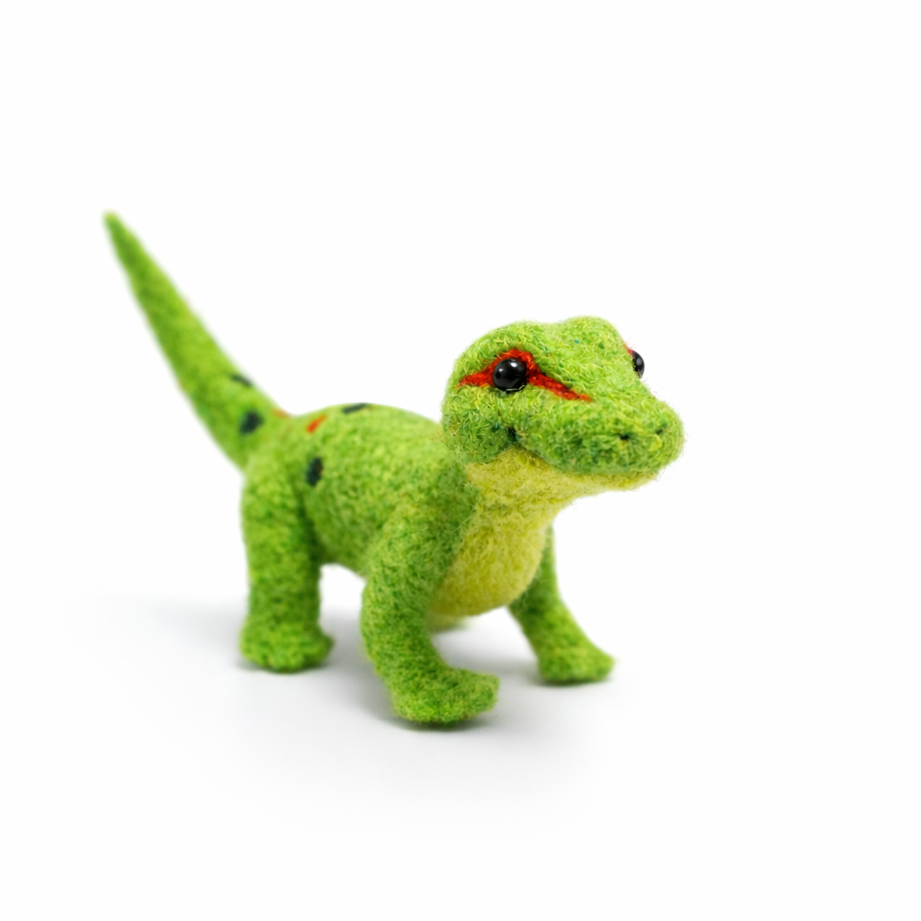 Gecko Needle Felting Kit
