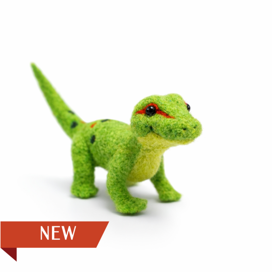 Gecko Needle Felting Kit